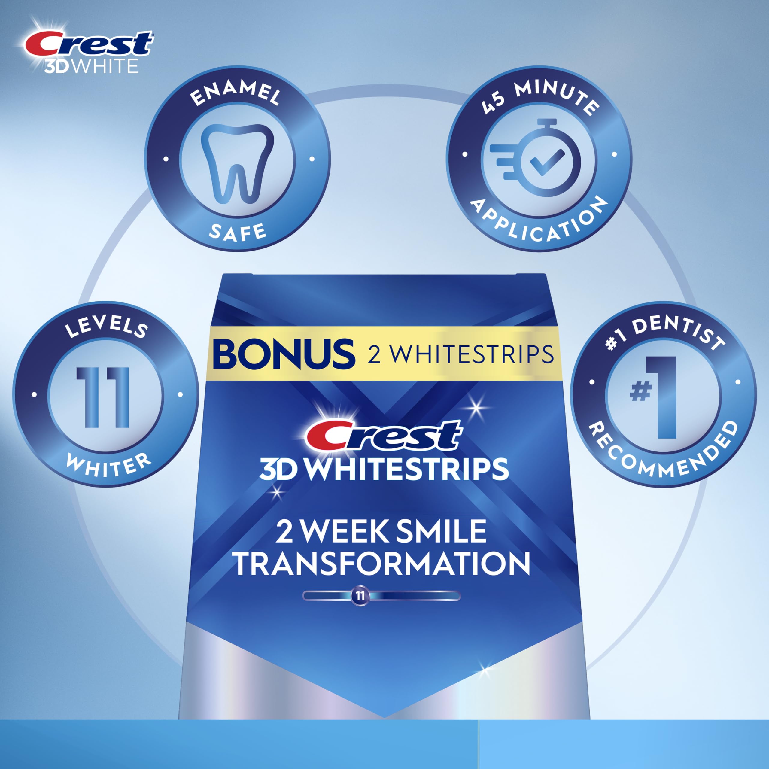 Crest 3D Whitestrips Glamorous White Teeth Whitening Kit

