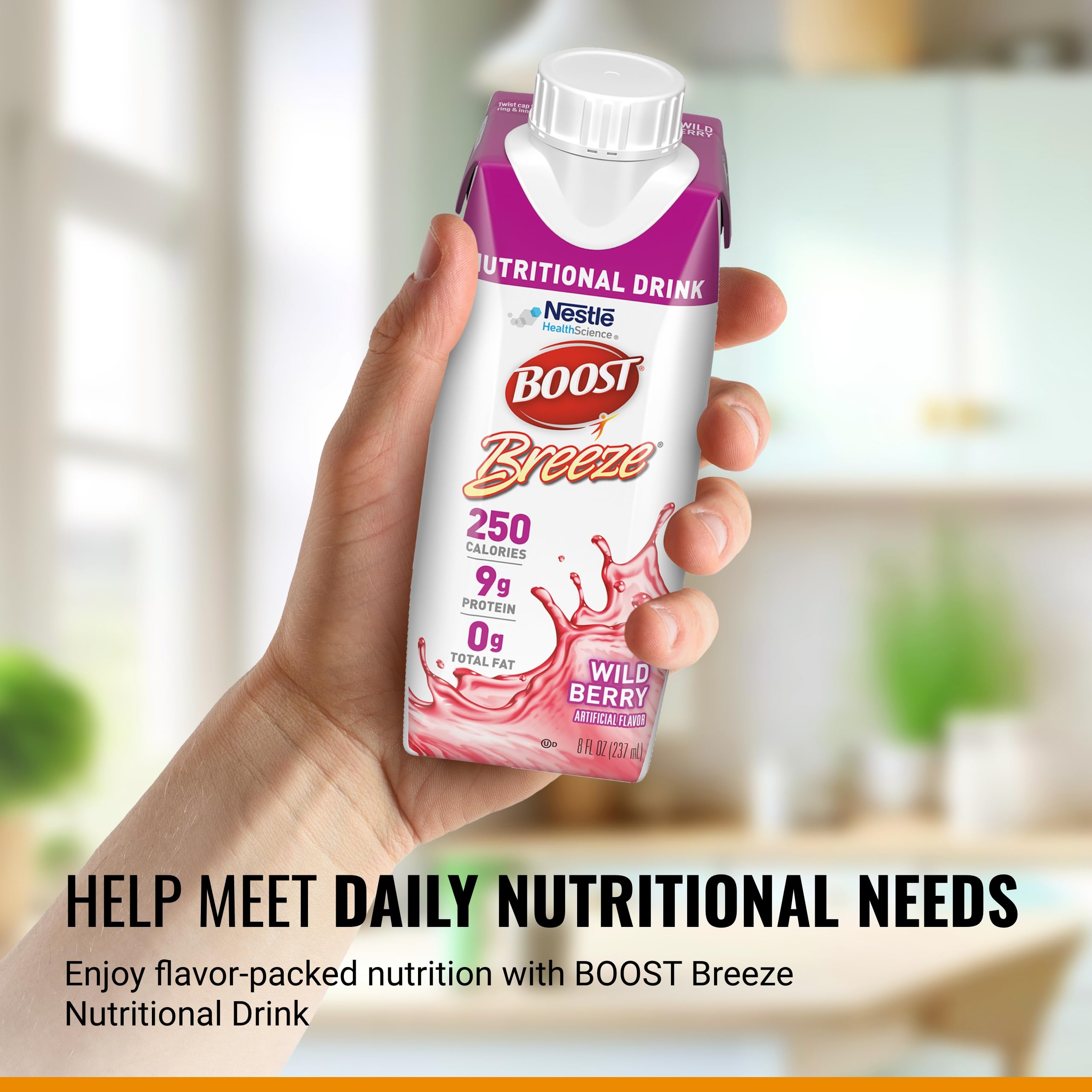 BOOST Breeze Clear Nutritional Drink - On-the-Go Nutrition

