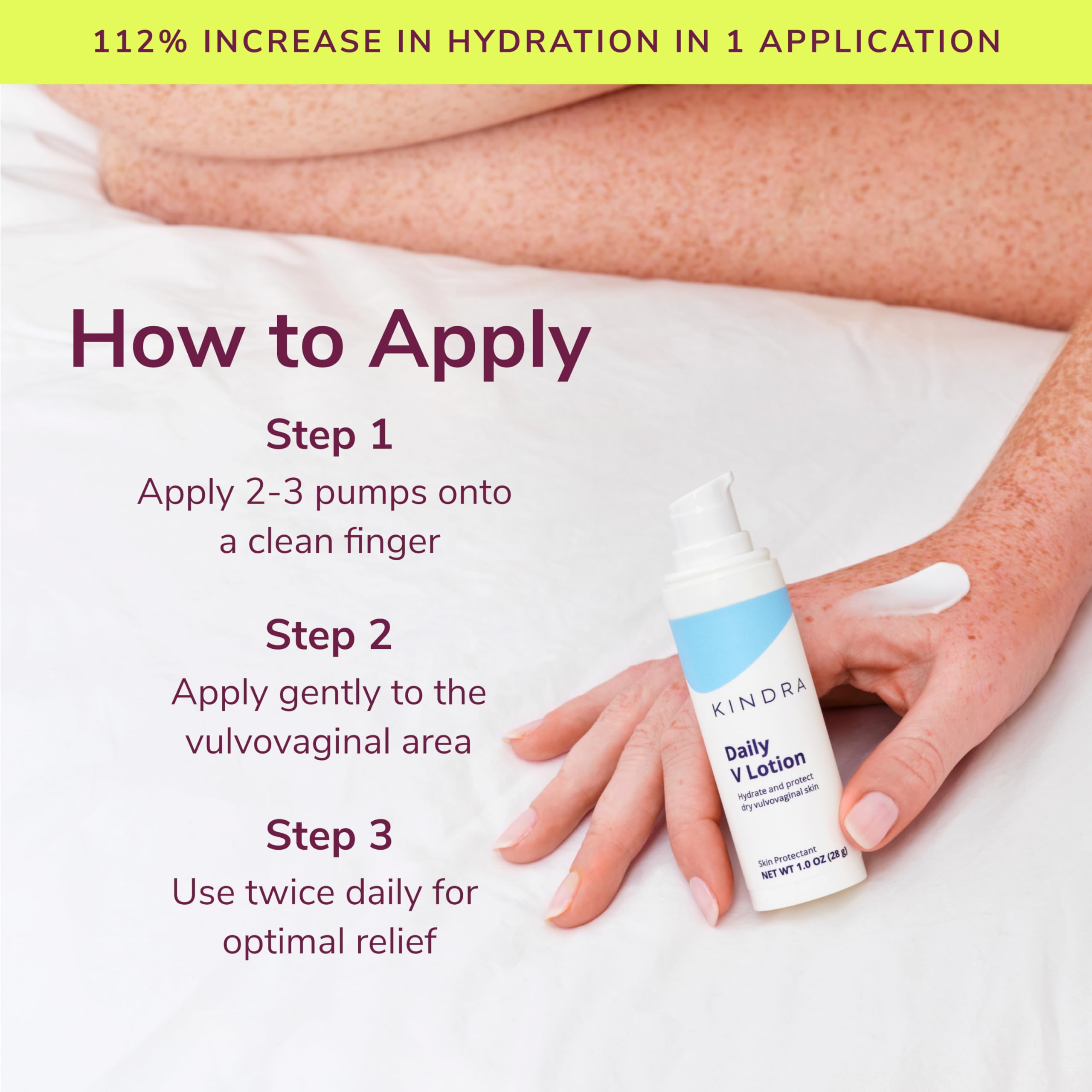 Kindra Daily V Vaginal Moisturizer - pH-Balanced Relief

