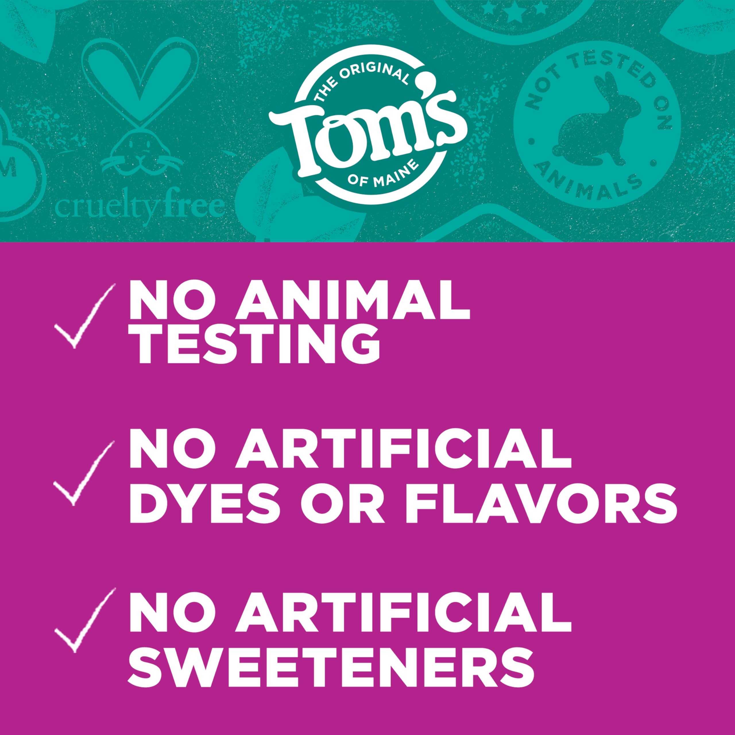 Tom’s of Maine Antiplaque Whitening Fluoride Free Toothpaste


