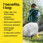 Glad ForceFlex Tall Kitchen Bags with Febreze Gain Original

