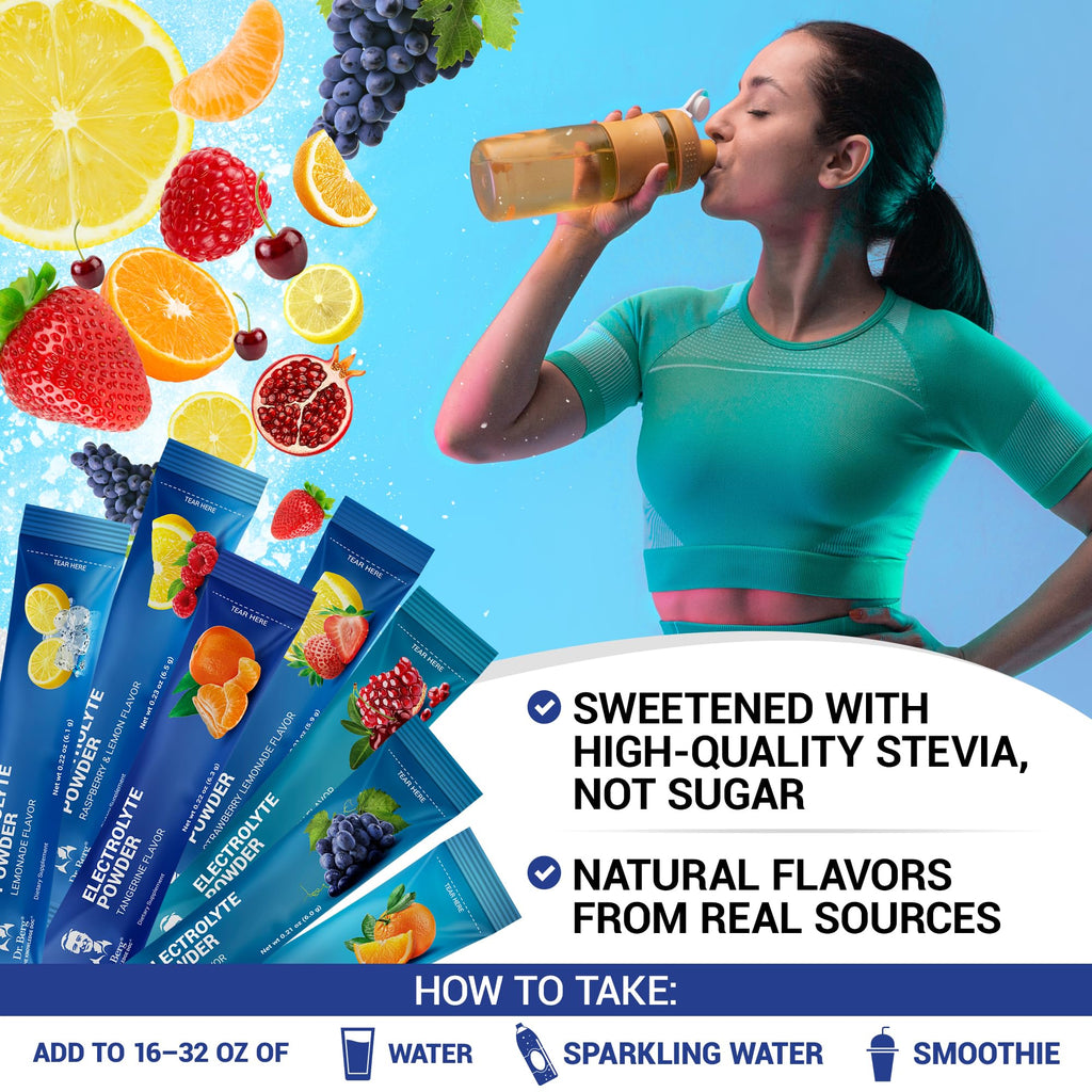 Dr. Berg Electrolyte Powder - Hydration Drink Mix

