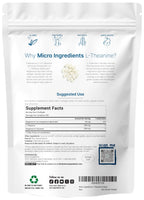 Micro Ingredients L-Theanine & Magnesium Glycinate Supplement

