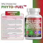 Clean Nutraceuticals Fruits & Veggies Superfood Probiotics

