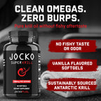 Jocko Fuel Antarctic Krill Oil Omega-3 1000mg Softgels

