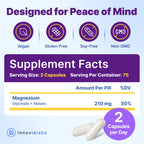 Magnesium Glycinate Malate Capsules by InnovixLabs

