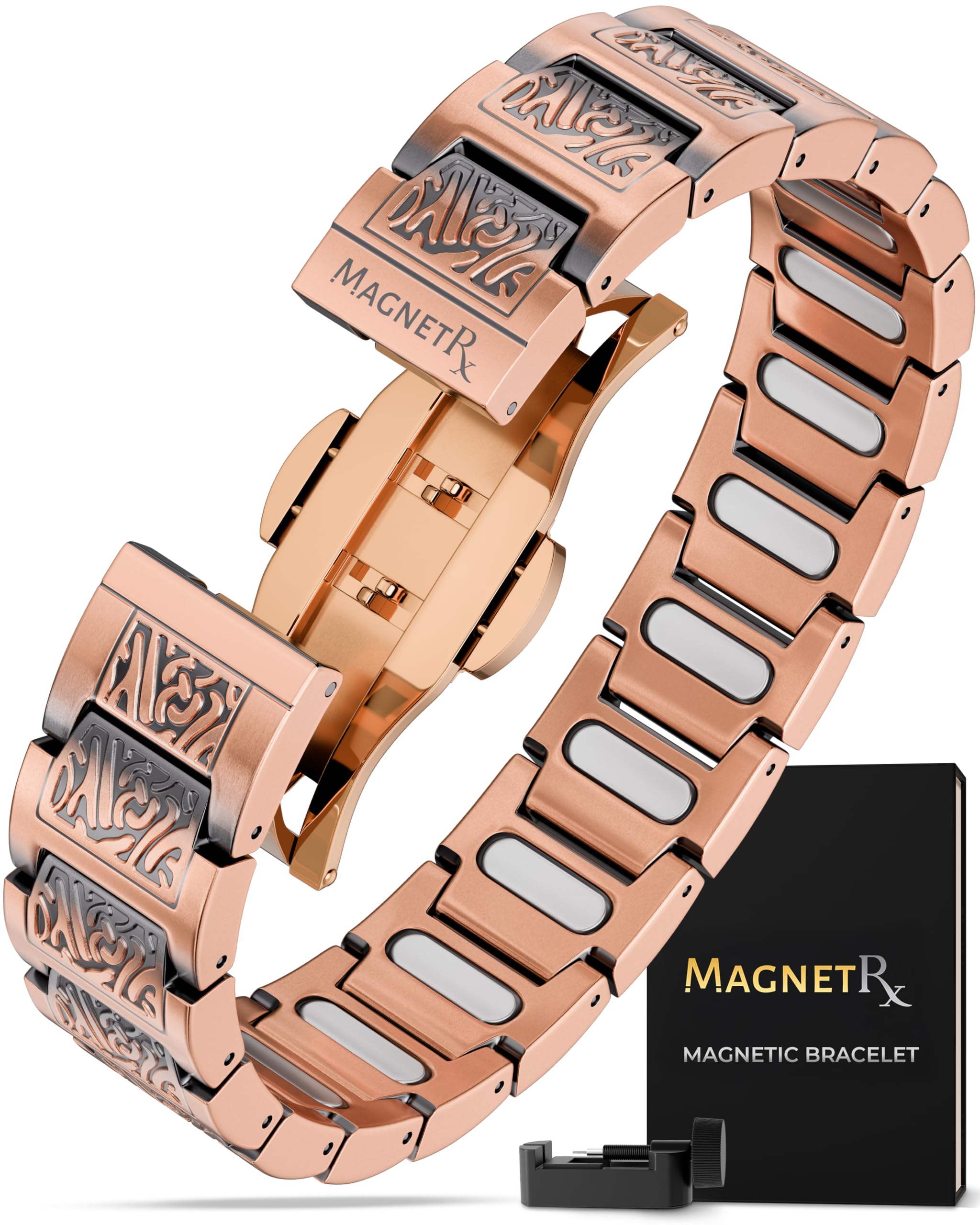 MagnetRX Copper Bracelet for Men — Comfort Fit Jewelry