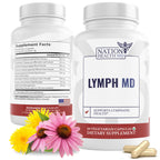 NationHealth MD Lymph MD Lymphatic Supplement | Plant-based

