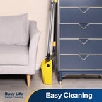 Yocada Broom and Dustpan Set | Indoor Outdoor Cleaning

