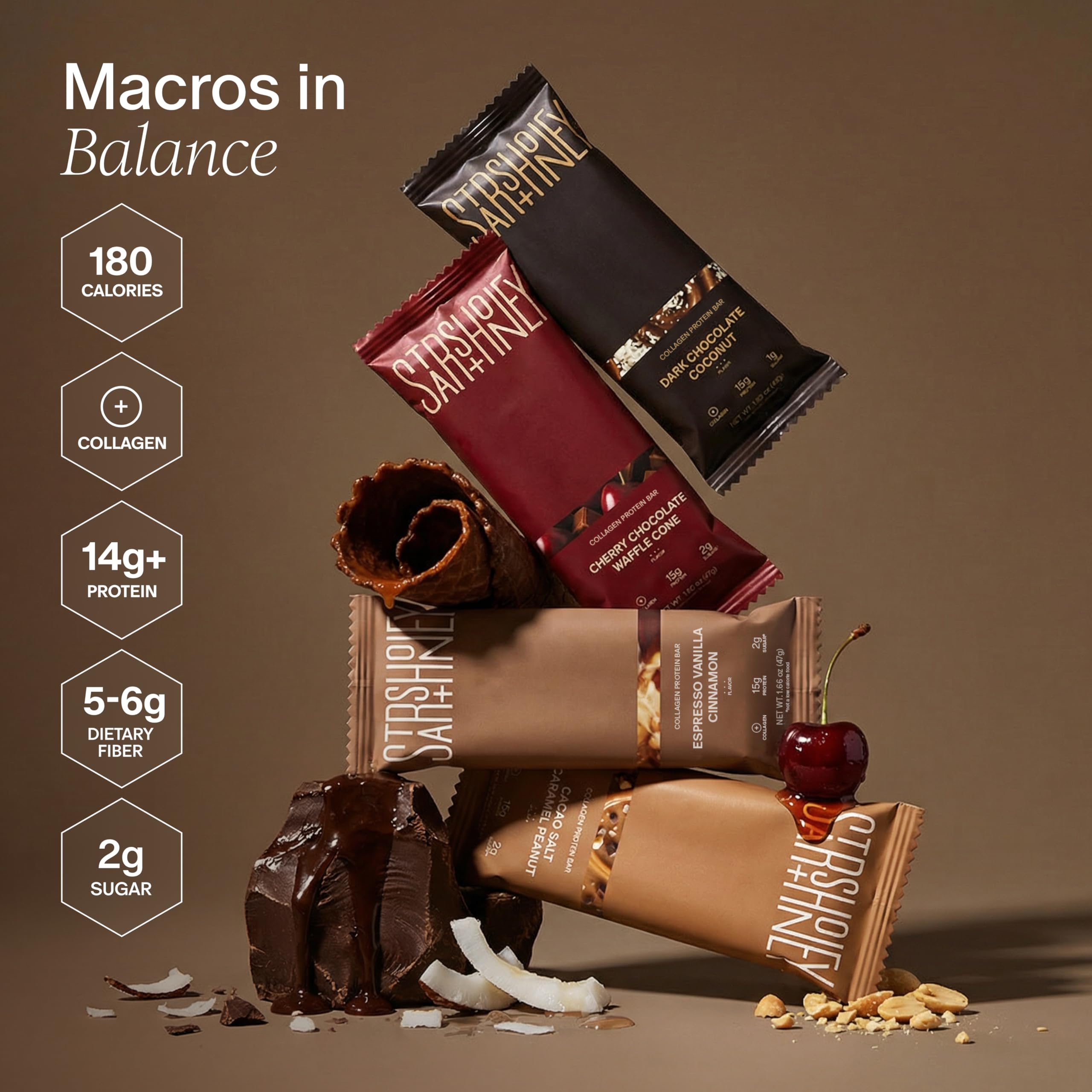 Stars + Honey Protein Bars Variety Collection

