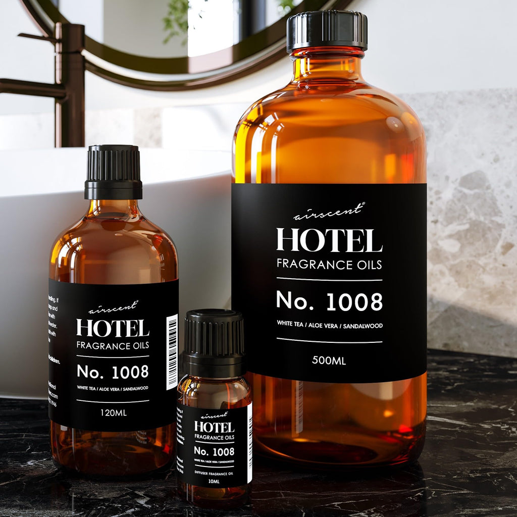 AirScent Hotel Diffuser Oil 1008 White Tea Aloe Sandalwood

