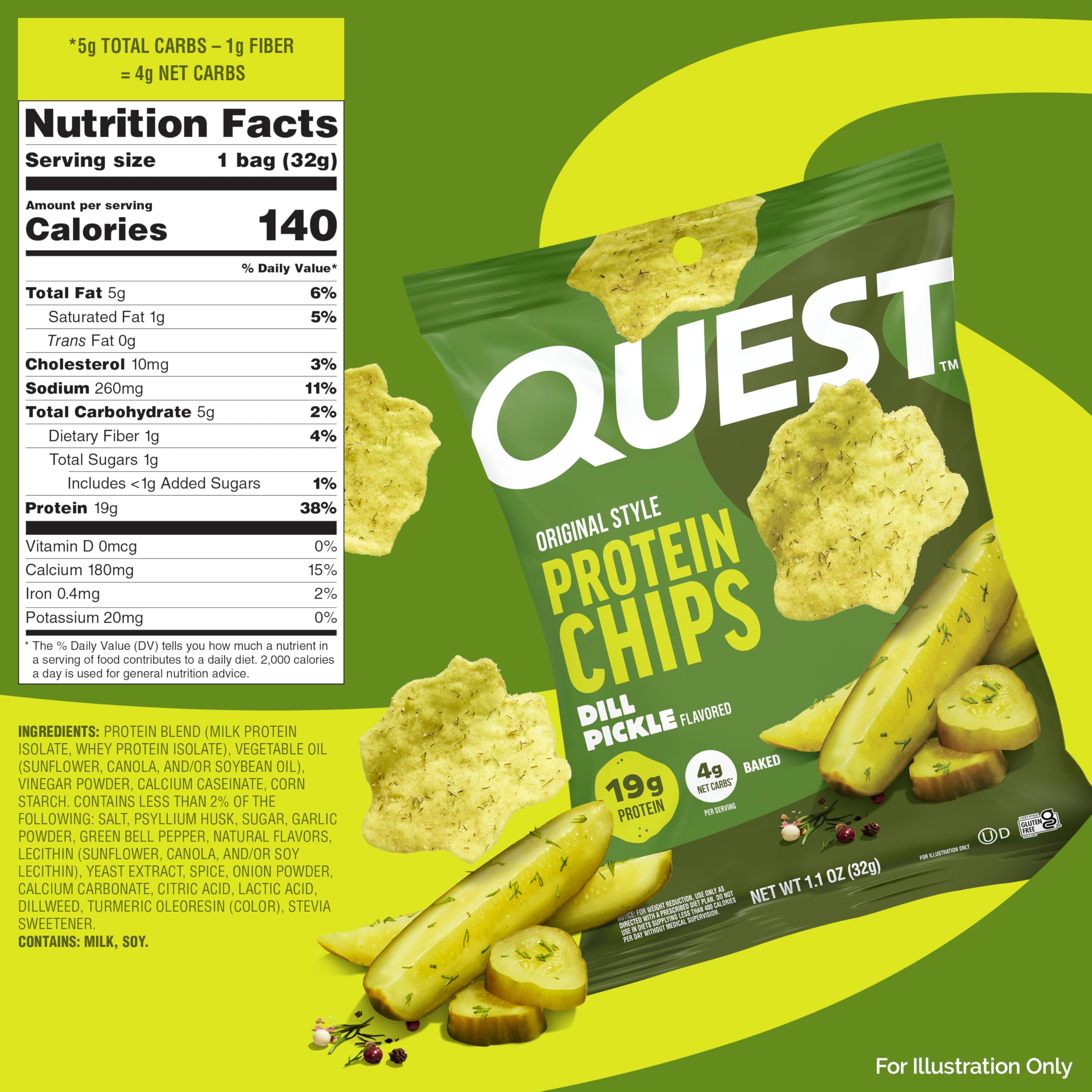 Quest Protein Chips — High-Protein Gluten Free Snack

