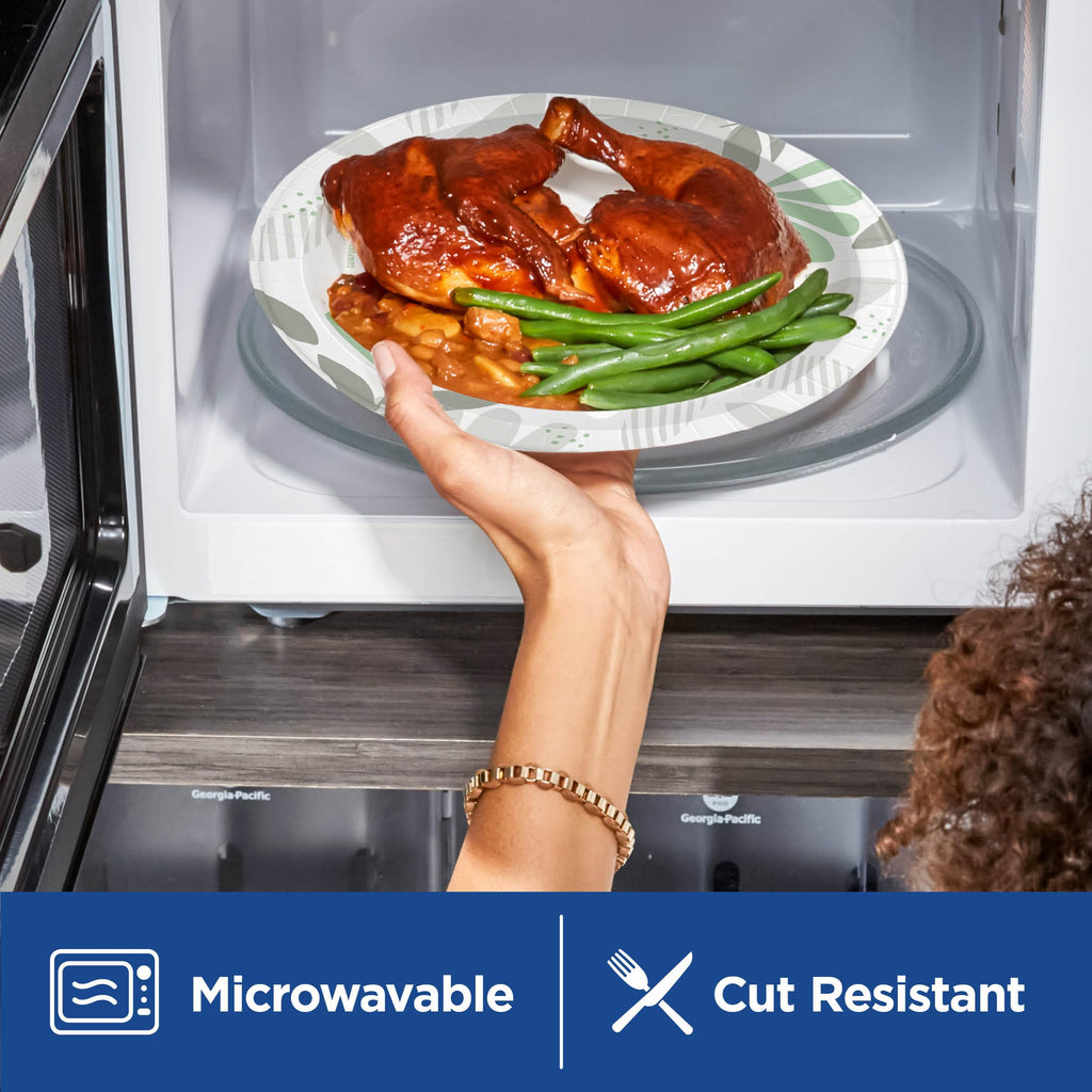 Dixie GP PRO Paper Plates | Compostable Soak-Proof

