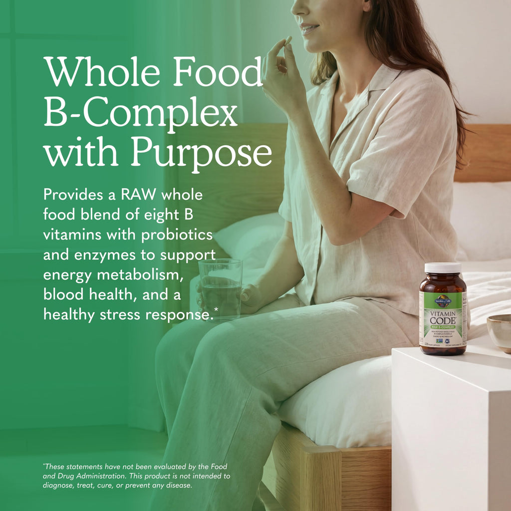 Garden of Life Vitamin B Complex - High Potency B Vitamins

