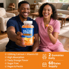 Calcium Citrate Gummies with Vitamin D3 for Bone Support

