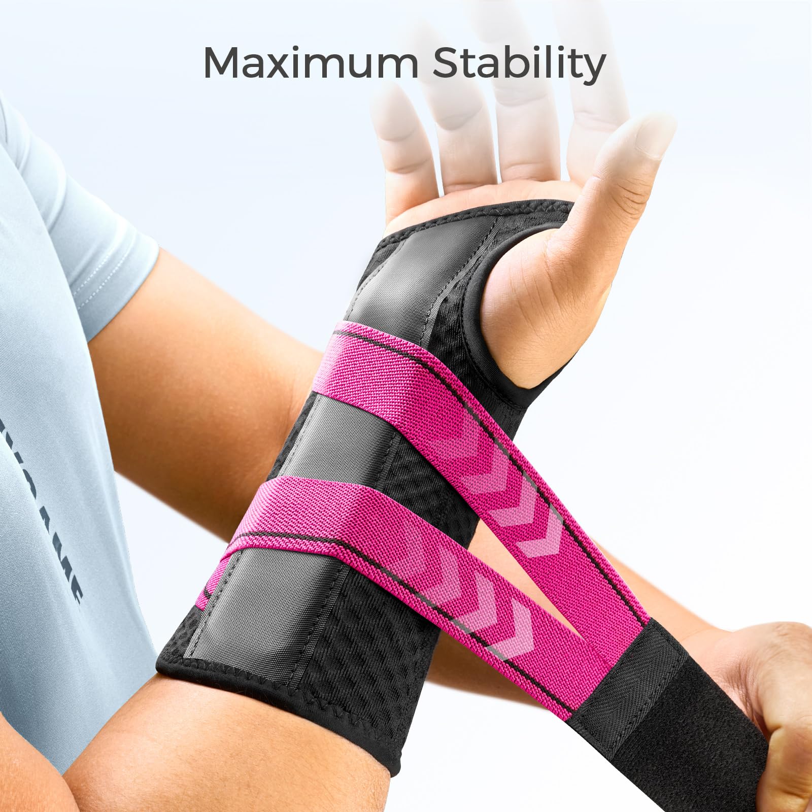 FREETOO Wrist Support Brace Carpal Tunnel Pain Relief

