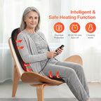CILI Massage Chair Pad with Heat – Back Massager


