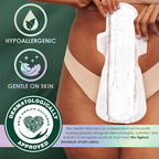 L. Maxi Pads with Organic Cotton Top Layer Unscented Wings


