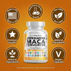 Clean Nutraceuticals Ashwagandha Maca Root Supplement

