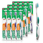 GUM Summit+ Soft Toothbrush Compact Head Bi-Level Bristles


