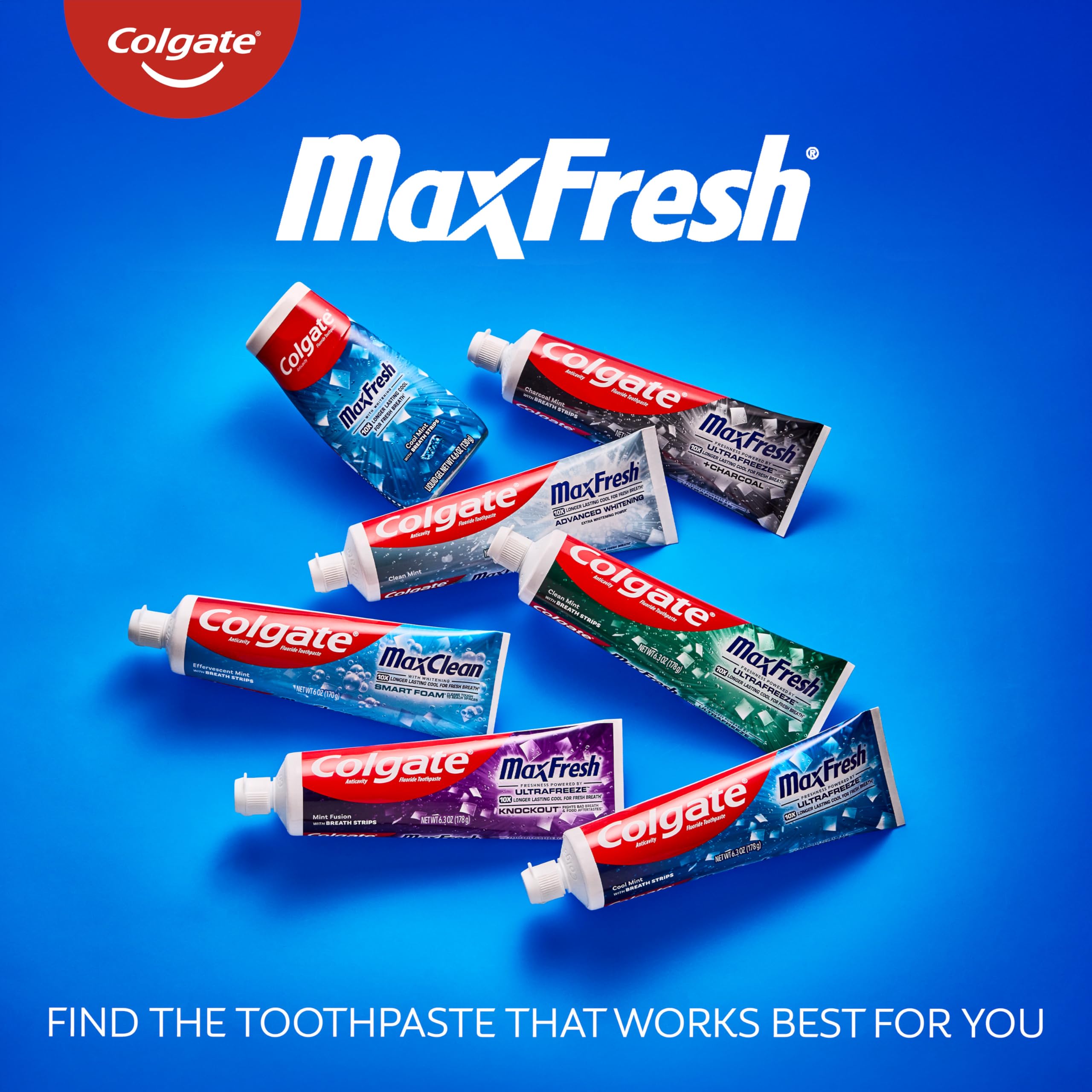 Colgate MaxFresh Toothpaste for Fresh Breath and Cavities

