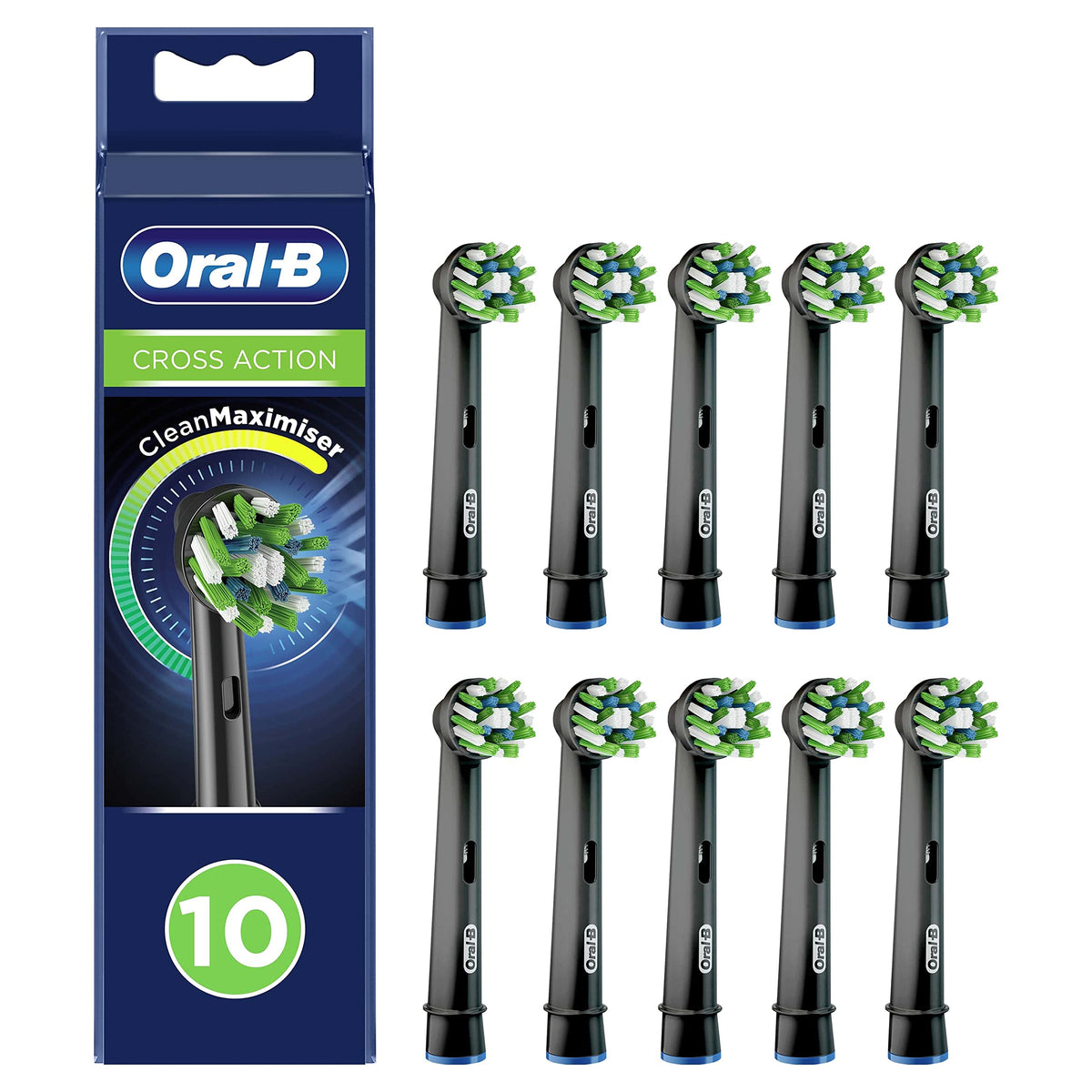 Oral-B CrossAction Toothbrush Heads for Electric Toothbrushes