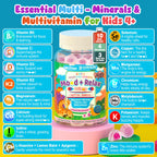 Kids Nighttime Multivitamin Mineral Gummies

