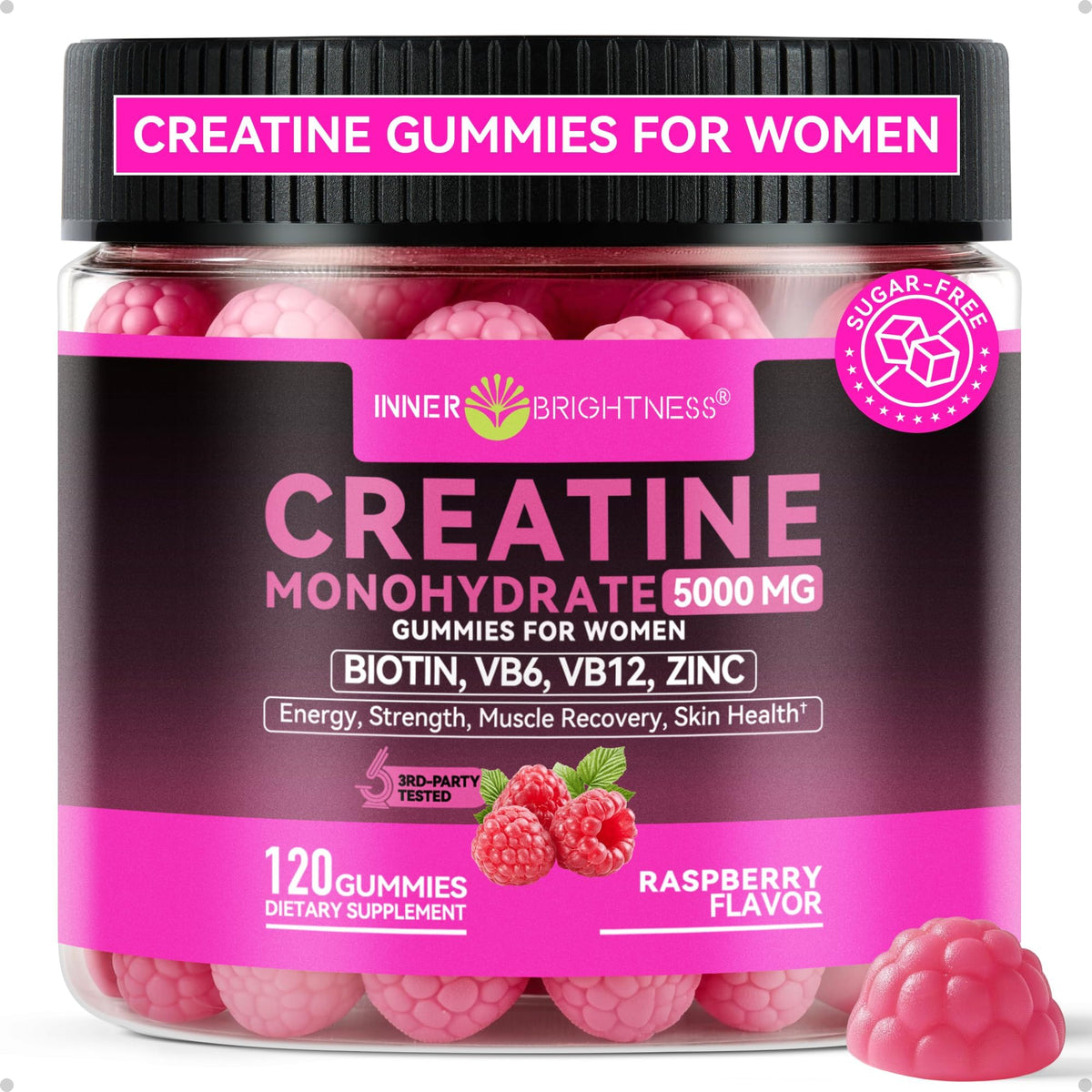 Inner Brightness Creatine Gummies for Muscle Energy