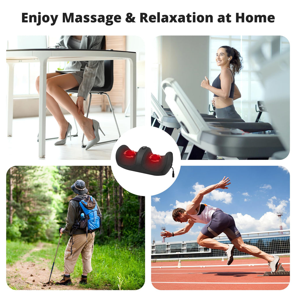 Medcursor Foot Massager with Heat | Deep Relaxation

