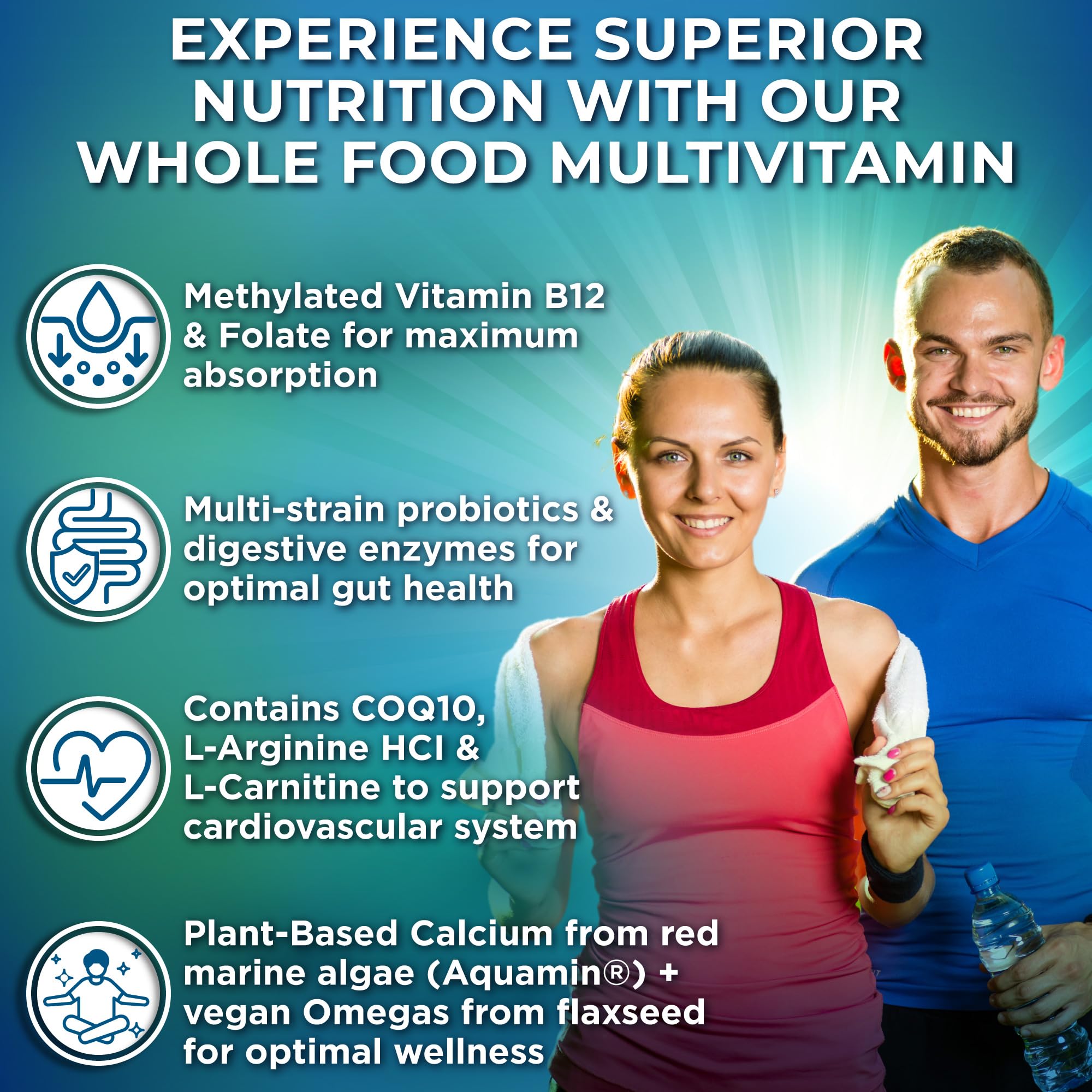 Vegan Methylated Multivitamin – Whole-Food Daily Nutrition

