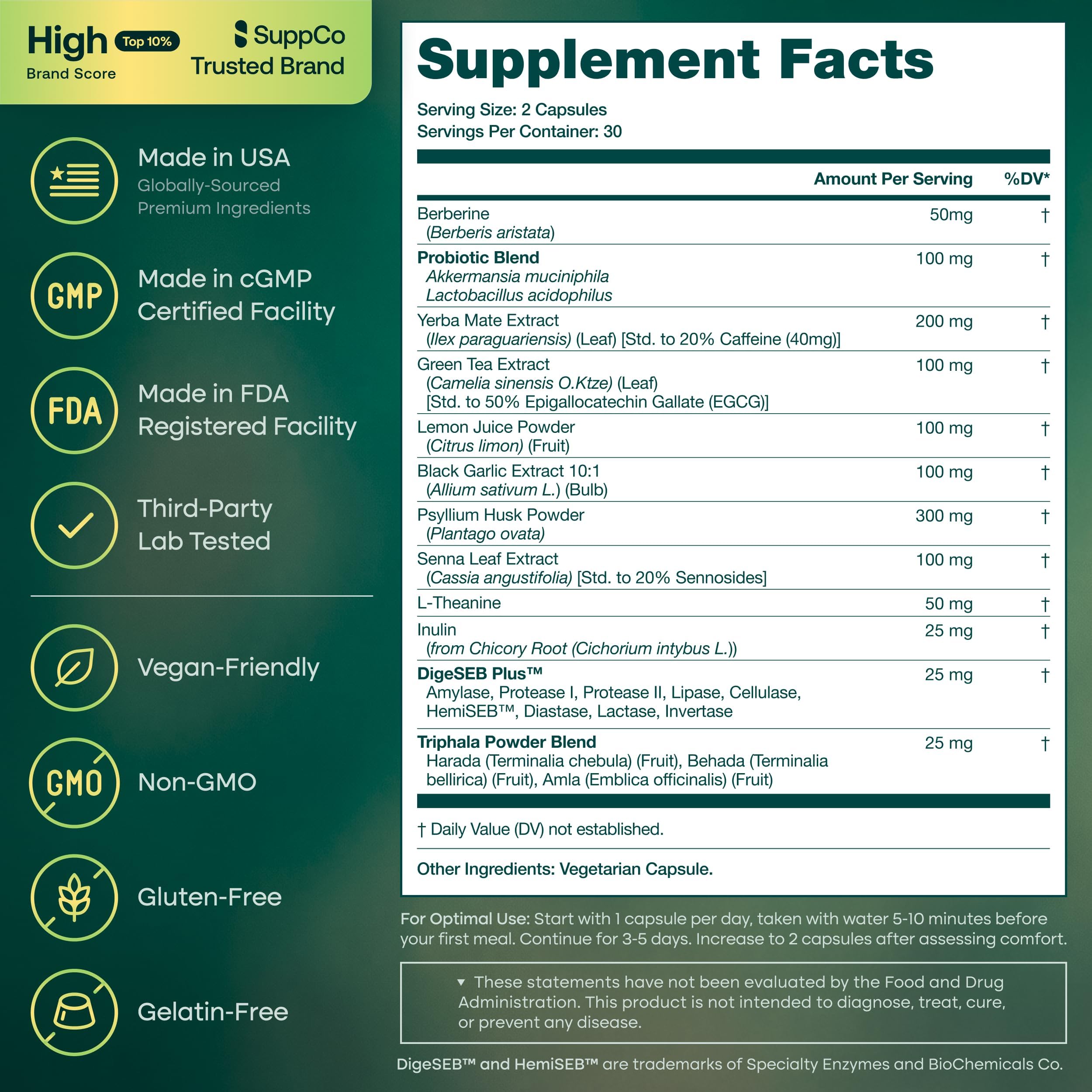 Weight Loss & Gut Health Supplement | Appetite Control

