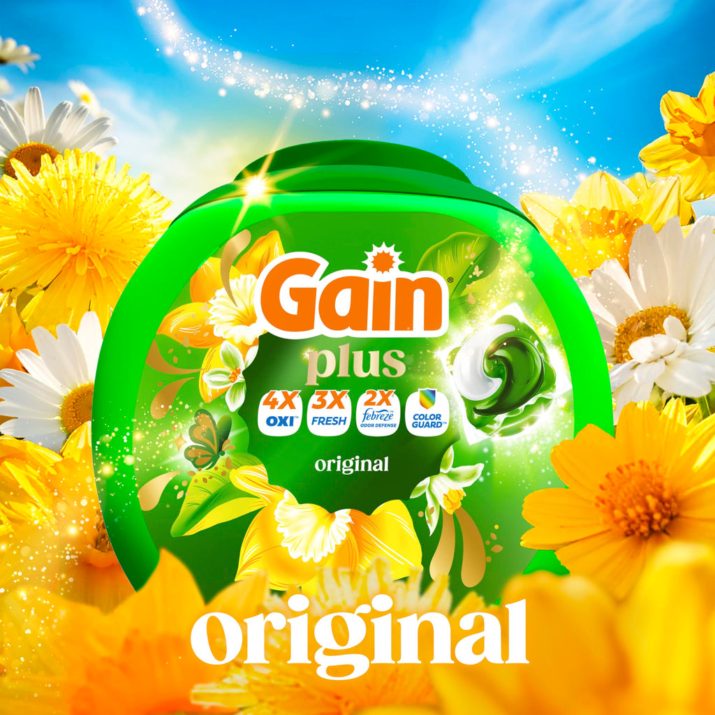 Gain All-in-One Laundry Detergent for Deep Clean | Freshness

