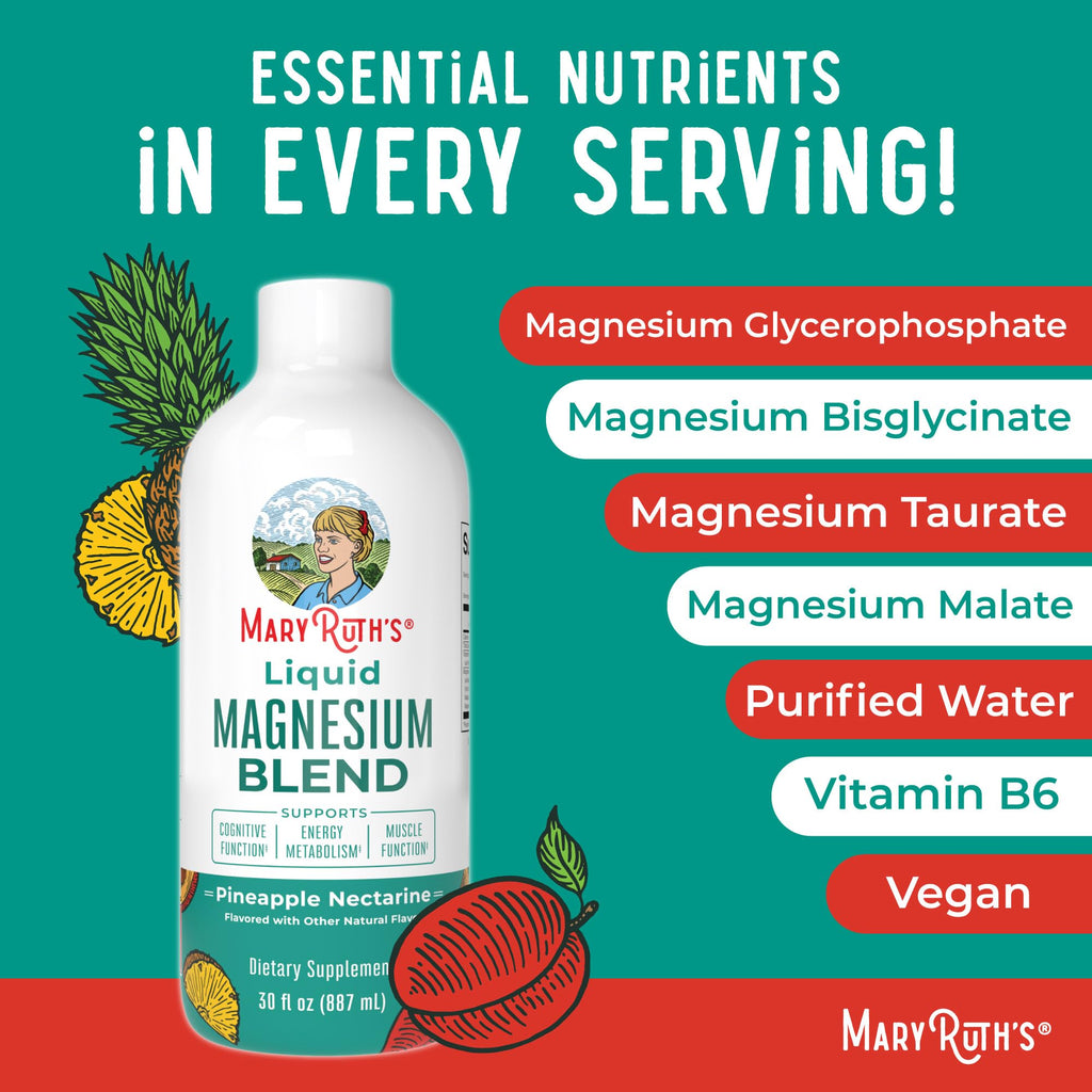 MaryRuth's Liquid Magnesium Complex | Cognitive Support

