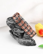Feraco Magnetic Bracelet for Men | 3-Row Neodymium Magnets

