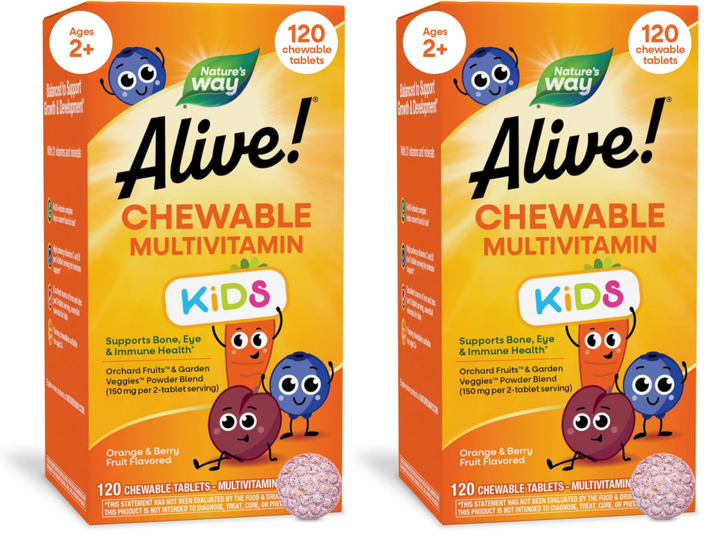 Nature's Way Alive! Children's Chewable Multivitamin for Kids