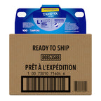 Tampax Pearl Tampons for Women, with LeakGuard Braid, Light Absorbency, Unscented

