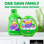 Gain Flings Odor Defense Pacs with Febreze Oxi HE 3in1

