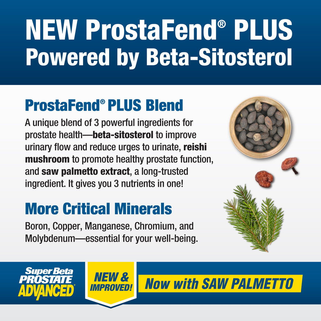 Super Beta Prostate Advanced Saw Palmetto Prostate Support


