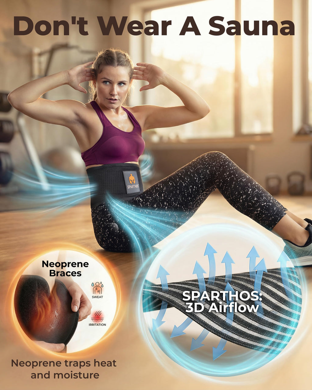 Sparthos Back Brace - Lumbar Support

