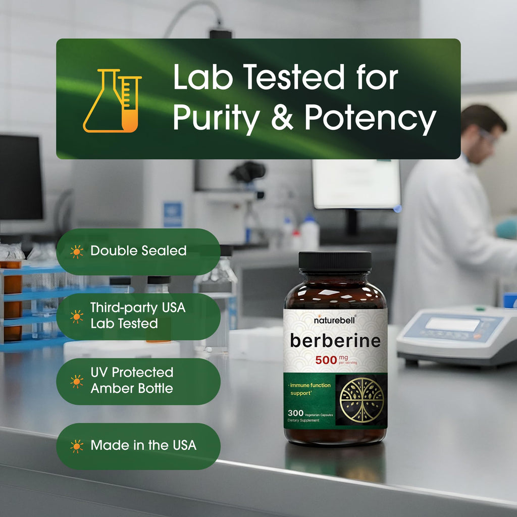 NatureBell Berberine Supplement | Plant-Based Wellness

