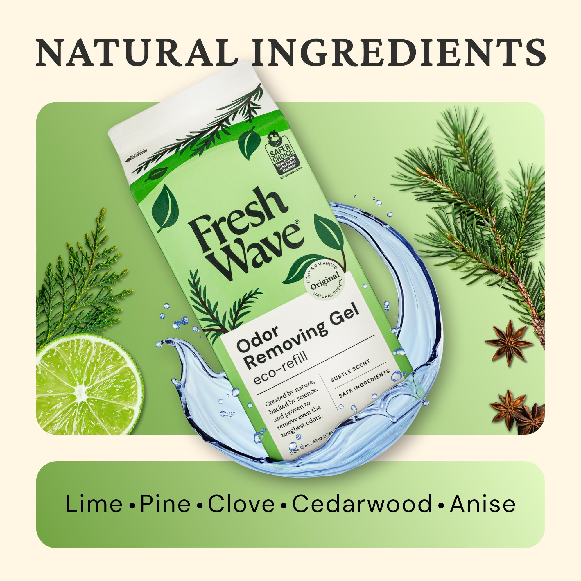 Fresh Wave Gel Refill Odor Eliminator | Plant-Based

