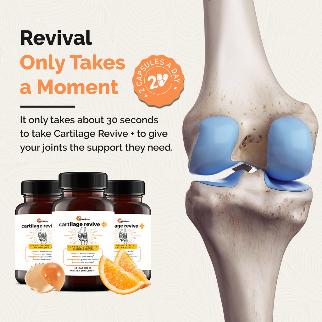 UpWellness Cartilage Revive Joint Support Type II Collagen

