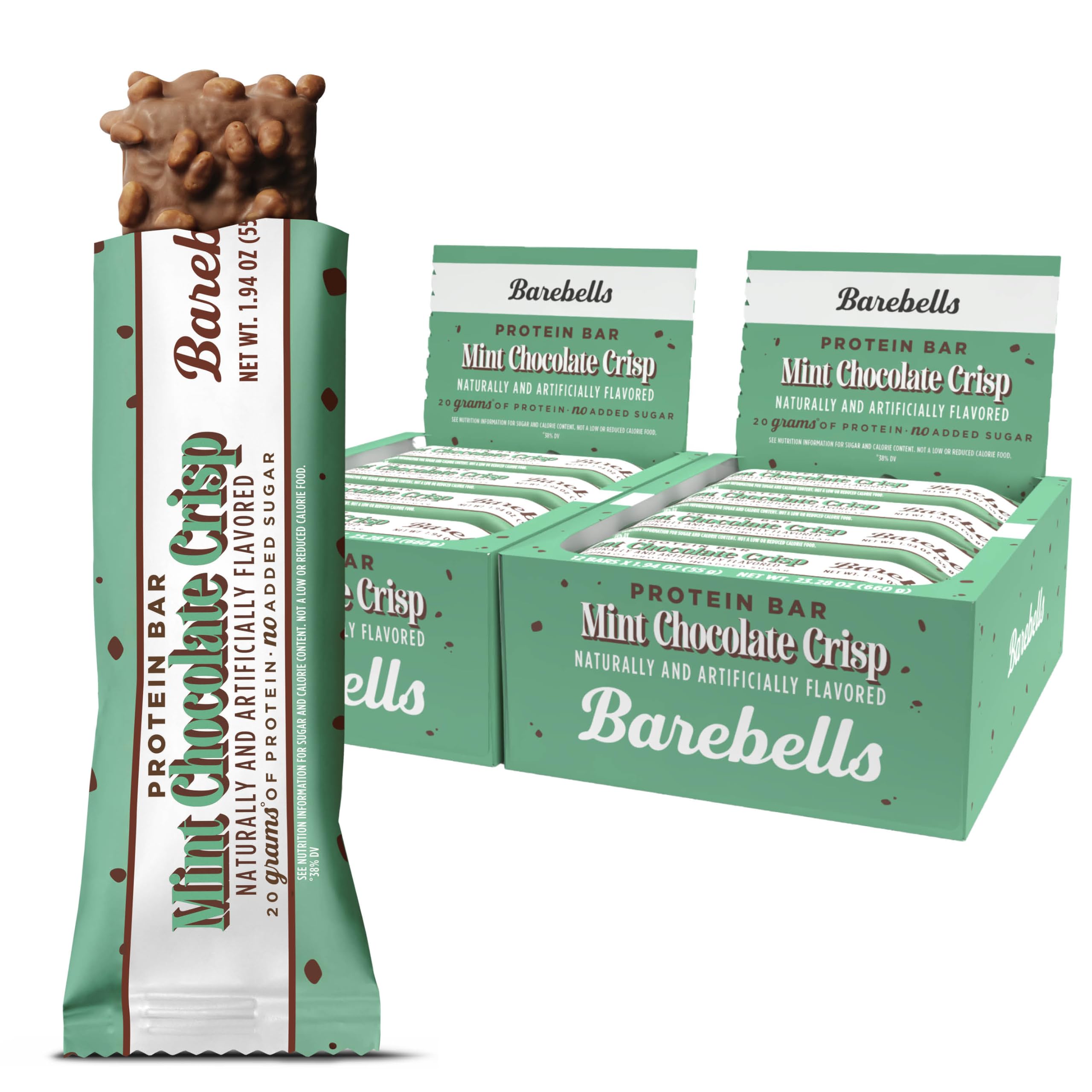 Barebells Protein Bar - 20g Protein, No Added Sugar - High Protein Snack