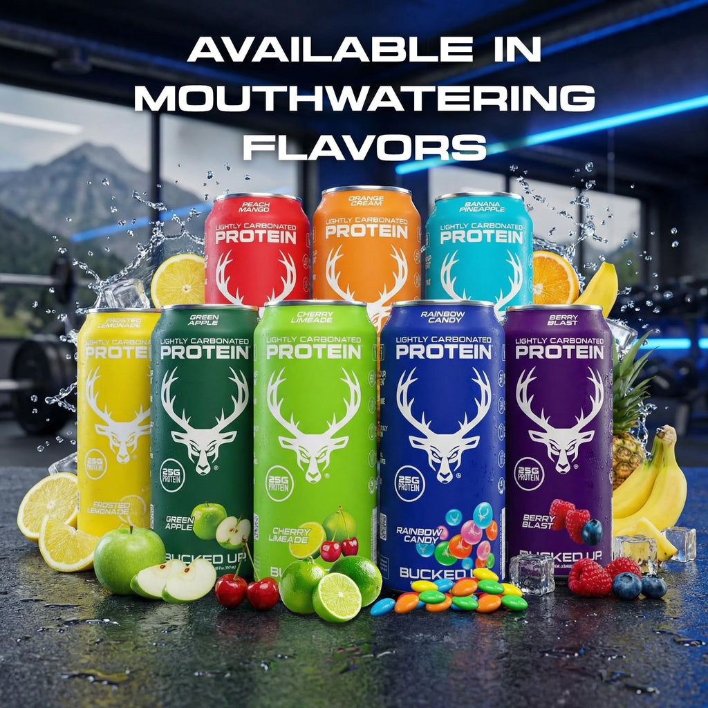 Bucked Up Protein Soda Whey Isolate RTD

