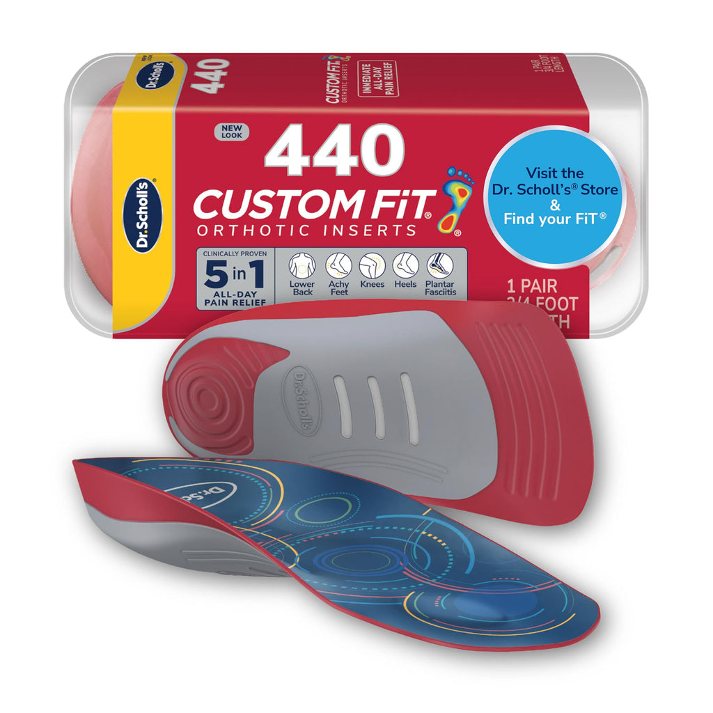Dr. Scholl’s Custom Fit Orthotics – Pain Relief Insoles

