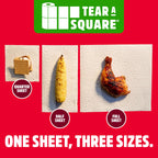 Brawny Tear-A-Square 3-Ply Paper Towels

