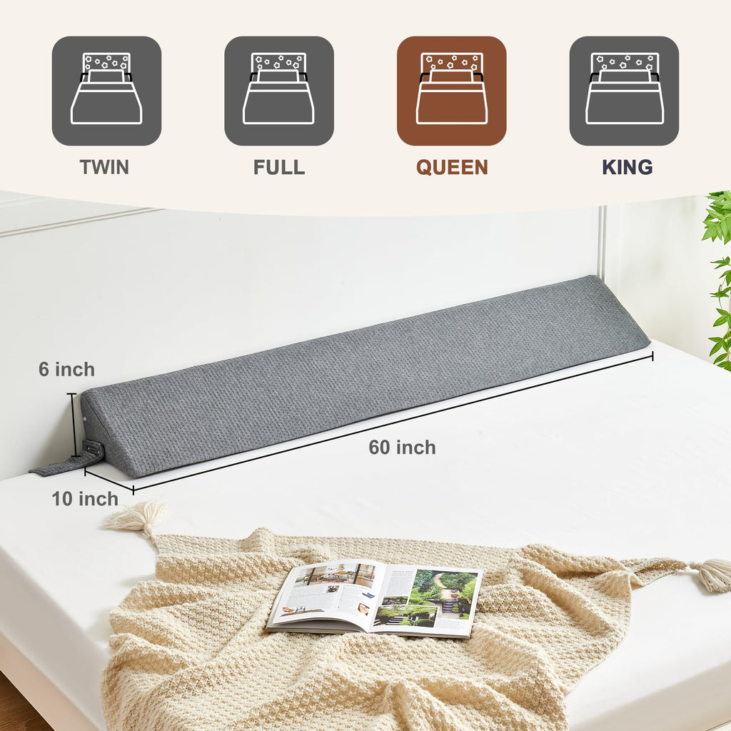 Bed Wedge Pillow for Headboard Gap | IFNOW

