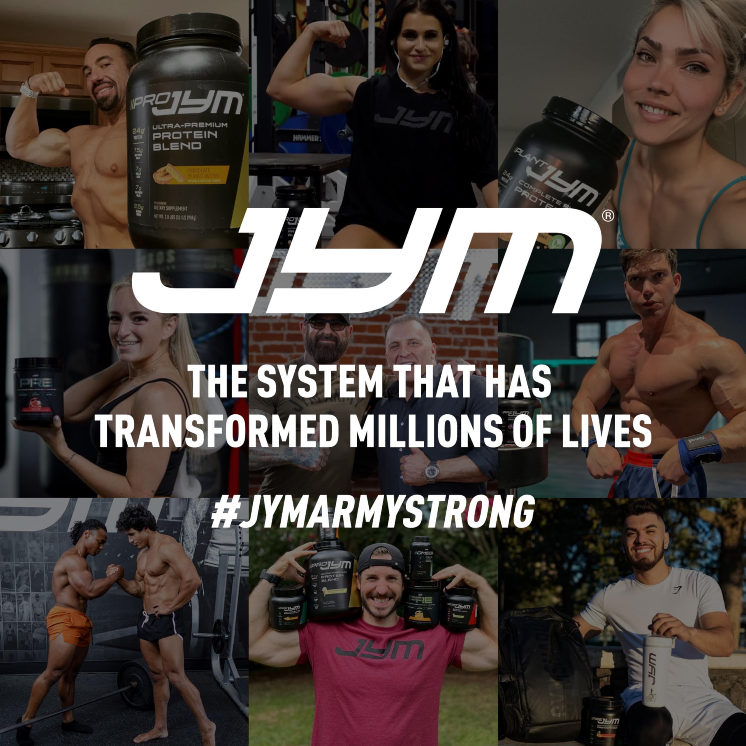 Omega JYM Fish Oil Capsules - Purified Omega-3 EPA DHA

