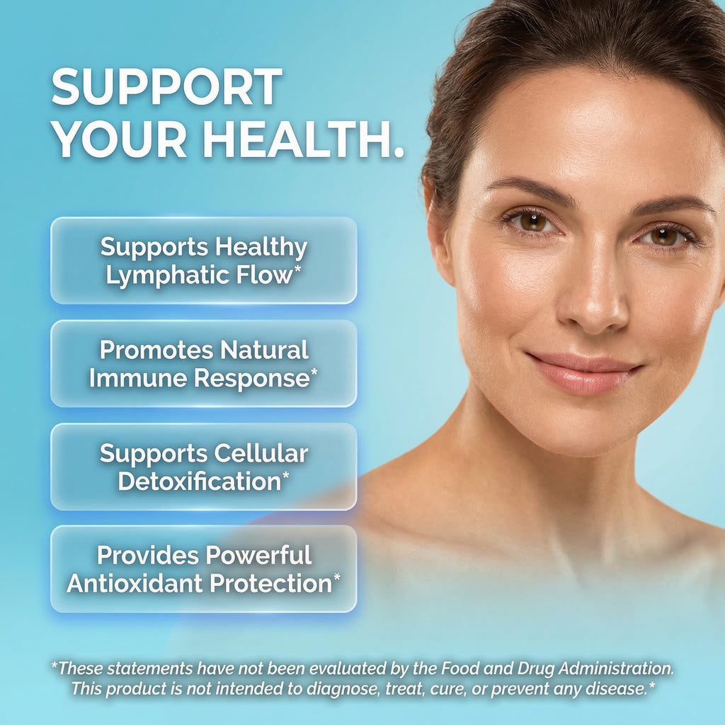 Lymphatic Drainage Drops | Clean Nutra Liquid Lymph Support

