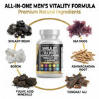 Clean Nutraceuticals Shilajit Capsule with Sea Moss | Energy

